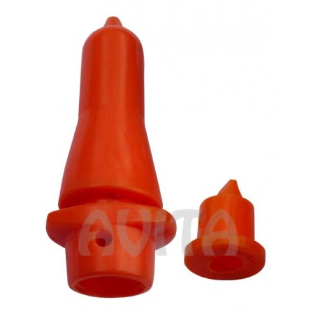 Silicon teat for regulated bottle