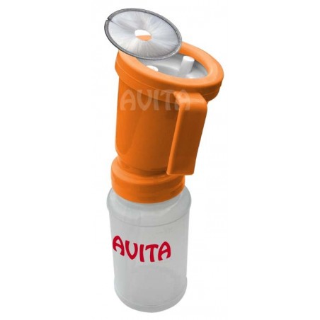 Non-return dipping cup with two dispensers and a brush (4)