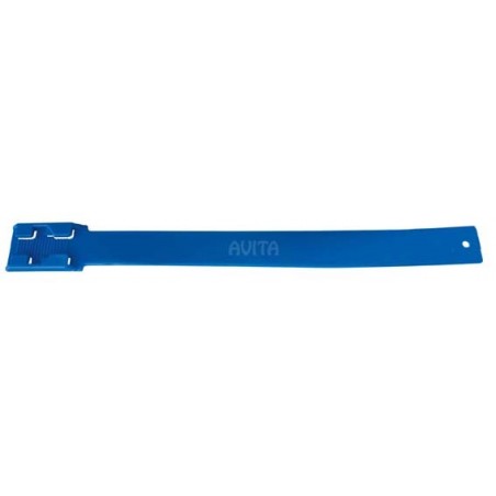 Identification band Plastic - blue