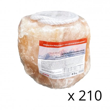 Himalayan lick 4-5 kg x 210 pcs.