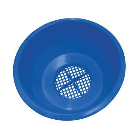 Plastic strainer fi 115 mm - blue - set