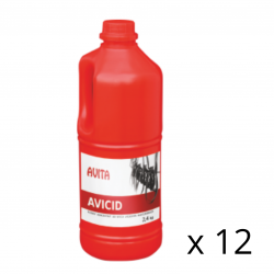 Авицид 2,4 кг x 12 шт.-жидкий щелочной концентрат для...