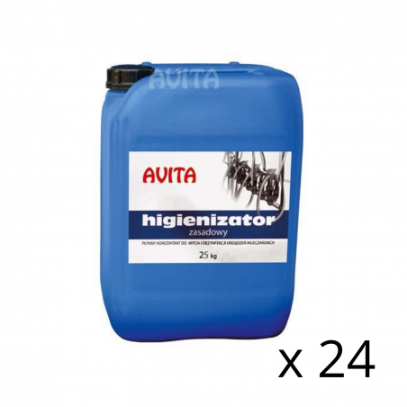 Avibase 25 кг x 24 шт.-жидкий щелочной концентрат для мытья и дезинфекции м