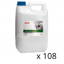 Płyn do mycia urządzeń mleczarskich Zielony 5 l x 108 szt.