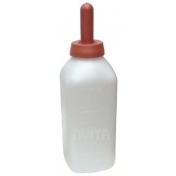Bottle with a snap-on nipple 2 l