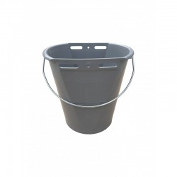 Bucket 8 l grey