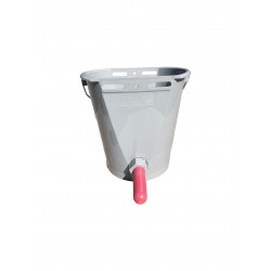 Bucket with teat grey