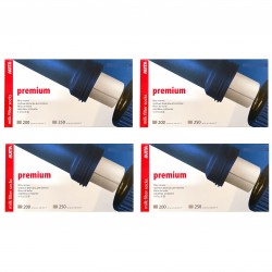 Filtry rurowe PREMIUM 455 x 75 mm /60g/m2 - 250 szt. x 4...