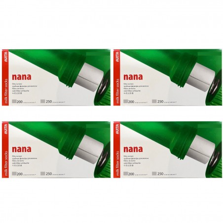 Filtry rurowe NANA 250 x 57 mm /60g/m2 - 250 szt. x 4 szt.