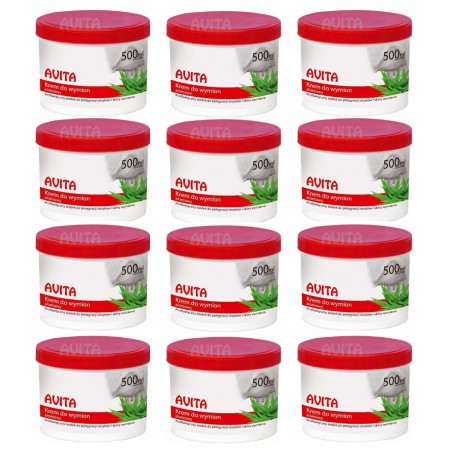 Avita Udder Cream with Aloe Vera 500 ml x 12 pcs.