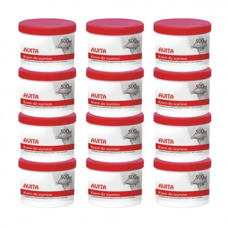Krem do wymion Avita 500 ml x 12 szt.
