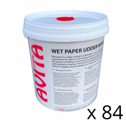 Wet paper udder wipes in a bucket 1000 leaves 23x22 cm x...