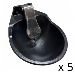 Cast iron drinker 2,4 L x 5 pcs.