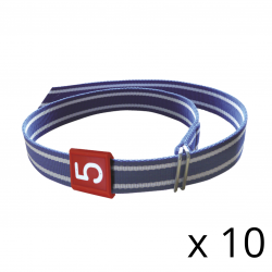 Obroża identyfikacyjna Premium 100 S x 10 szt.