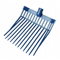 Plastic manure forks small