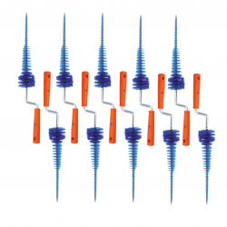 Double brush for washing bottles x 10 pcs.