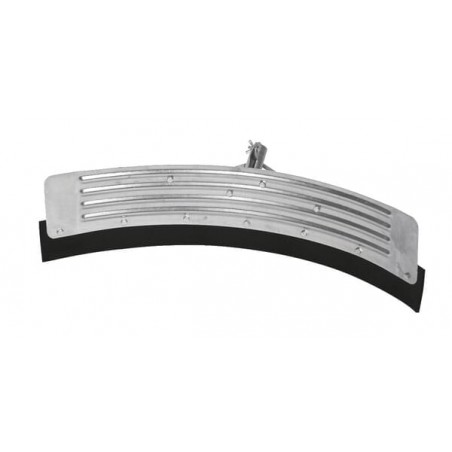Semi-round steel manure scraper 58 cm