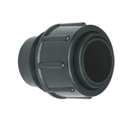Plastic pipe connector fi 52 mm