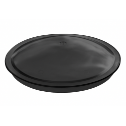 Transparenter schwarzer PP-Deckel für Vakuumpumpe