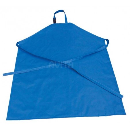 PVC milking apron 120/80 blue