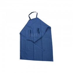 Milking apron Premium 125/100 blue with 2 pockets