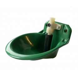 Sheep drinking trough with hose valve