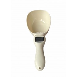 Scoop with digital scale