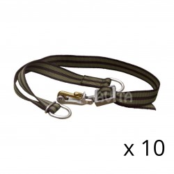 SWISS calf collar 100 KPD with snap hook type SWISS x 10...