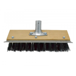 Slicker with metal handle and scraper 25 cm