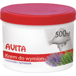 Avita Udder Cream with Lavender and Thyme 500 ml