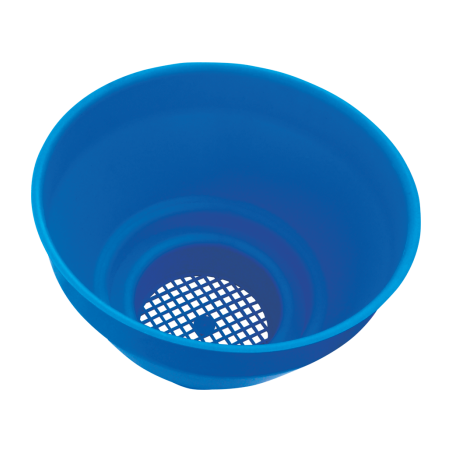 Plastic strainer fi 160 mm - blue - set