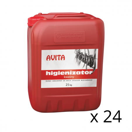Higienizator kwaśny 25 kg x 24 szt.