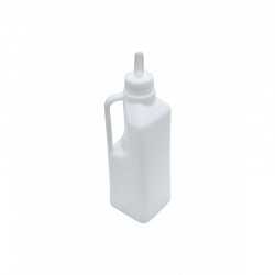 Bottle with teat 0.85 l (with handle)