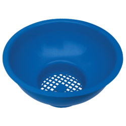 Пластиковый фильтр д.125 мм - синий - комплект