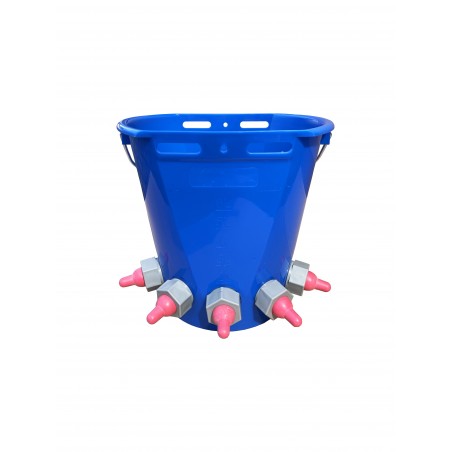 Bucket for lambs - 5 teats
