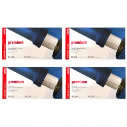 PREMIUM tubular filters 320 x 57 mm /60g/m2- 200 pcs. x 4...