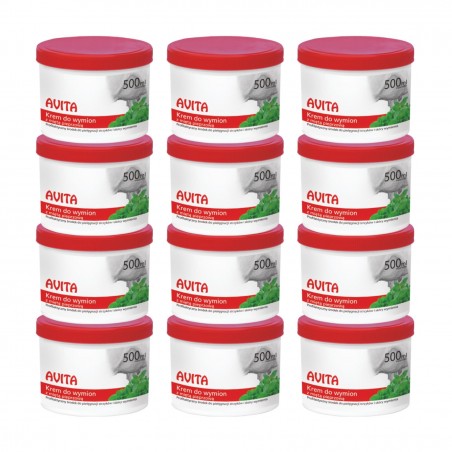 Avita Udder Cream with Peppermint 500 ml x 12 pcs.