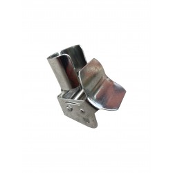 Steel cable clamp