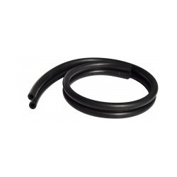 Double air tube black 0.8 m