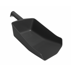 Premium feed scoop black 2 L