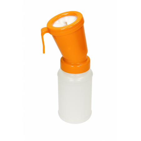 Non-return dipping cup with two dispensers and a brush (4)