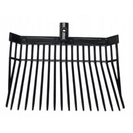 Plastic manure forks big