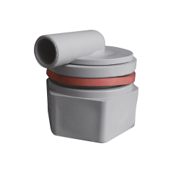 Bucket for calves, lambs - valve