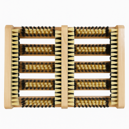 Двойной скребок для обуви