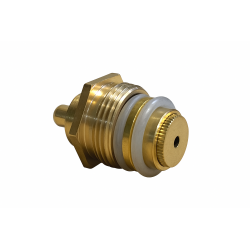 Cast iron drinker - brass valve