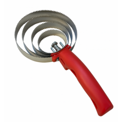 Reversible curry comb 4 spirals