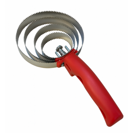 Reversible curry comb 4 spirals