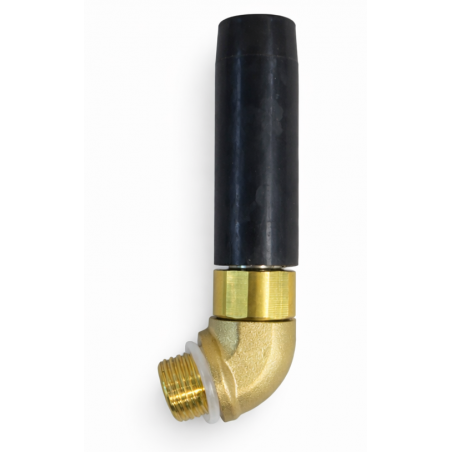 Cast iron drinking bowl - pipe valve