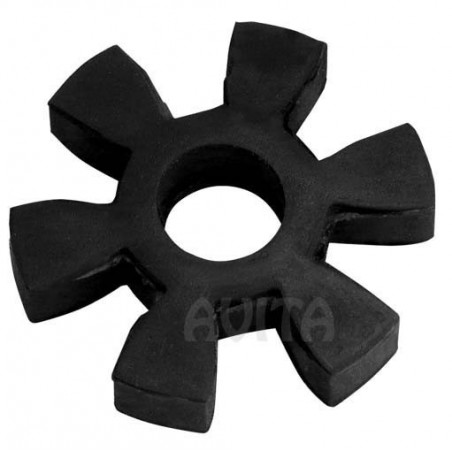 Clutch - rubber insertion