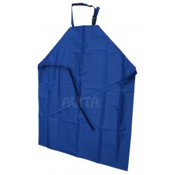 PVC milking apron 120/80 blue with 1 pocket